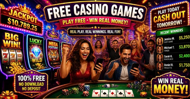 How free casino games that pay real money actually work